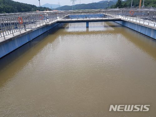 【대구=뉴시스】정창오 기자 = 매곡정수장 취수정 전경. 2018.08.01.  jco@newsis.com