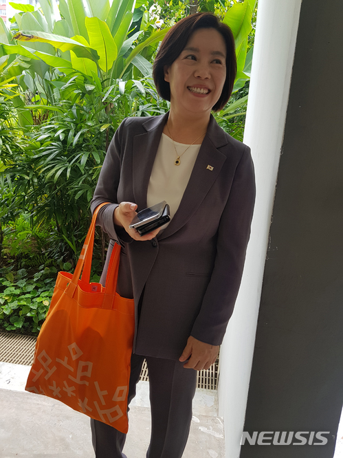 【서울=뉴시스】유송화 청와대 제2부속실장 모습.(사진=뉴시스DB). 2018.07.13.