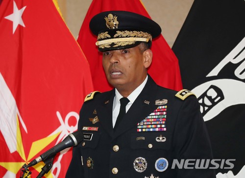  주한미군 사령관 빈센트 브룩스 육군대장