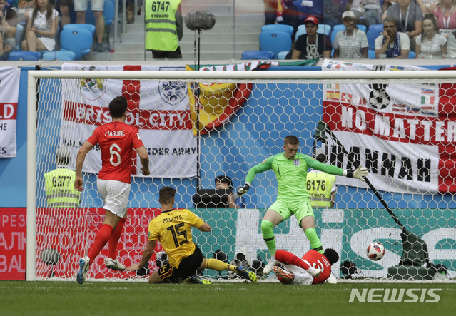 벨기에 토마 뫼니에 선제골 