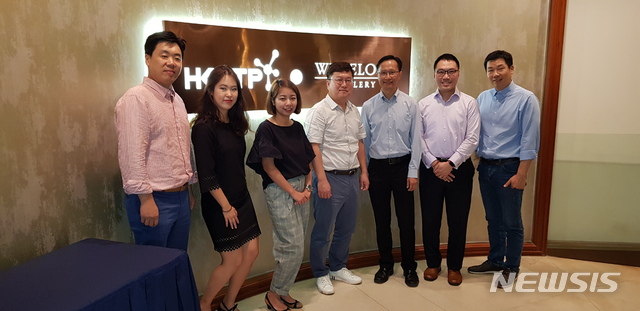 【대구=뉴시스】박준 기자 = 대구대학교 창업지원단은 글로벌 창업 인프라를 구축하기 위해 해외창업전문 3개 기관과 릴레이 협약을 체결했다. 2018.07.16(사진=대구대 제공)photo@newsis.com