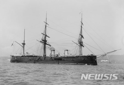  【울릉=뉴시스】김진호 기자 = 지난 15일 오전 9시 50분께 경북 울릉도 저동리에서 1.3㎞ 떨어진 근해 해수면으로부터 434m 아래에서 돈스코이호가 발견됐다. 사진은 침몰전 돈스코이호 모습. 2018.07.17 (사진=신일그룹 제공)&nbsp; photo@newsis.com 