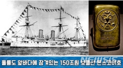 【대구=뉴시스】 강병서 기자 = 돈스코이호. 2018.07.17 자료사진. photo@newsis.com