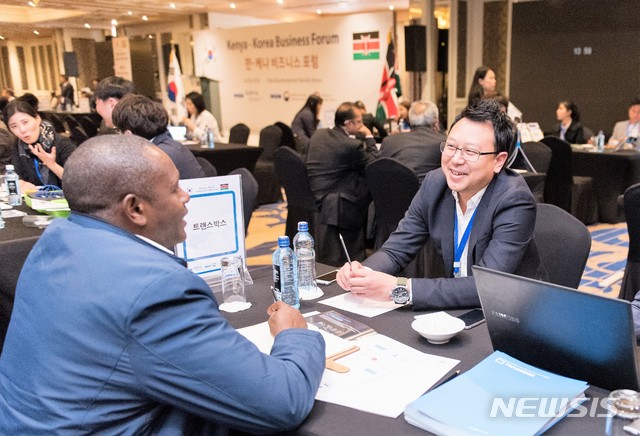 코트라, 총리 순방 케냐서 한·케냐 비즈니스 상담회