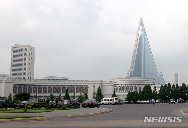 【서울=뉴시스】임태훈 기자 = 사진은 지난 18일 북한 평양 시내의 모습. 2018.07.22.(사진=민화협 제공)&nbsp; photo@newsis.com