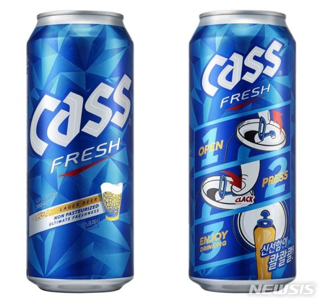 오비맥주, 글로벌 특허 '프레시 탭' 500㎖ 카스 캔에 적용