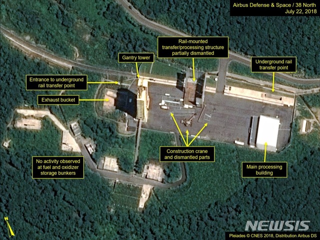 <출처:북한전문매체 38노스 홈페이지 사진 캡쳐> 