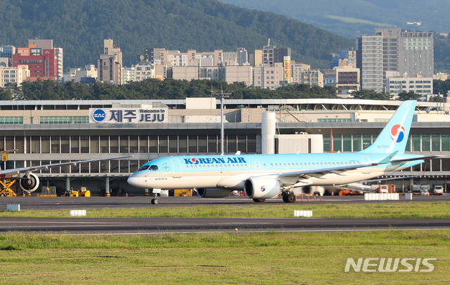 [제주=뉴시스]우장호 기자 = 제주국제공항. (사진=뉴시스DB) woo1223@newsis.com