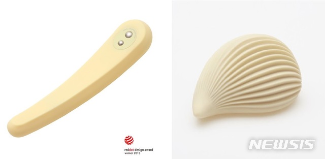 【서울=뉴시스】텐가 여성용 자위기구 체험 지원자에게 제공한 이로하 핏(삽입형·15만원)과 이로하플러스(자극형·14만원). 2018.7.24(사진=텐가 제공)&nbsp; photo@newsis.com