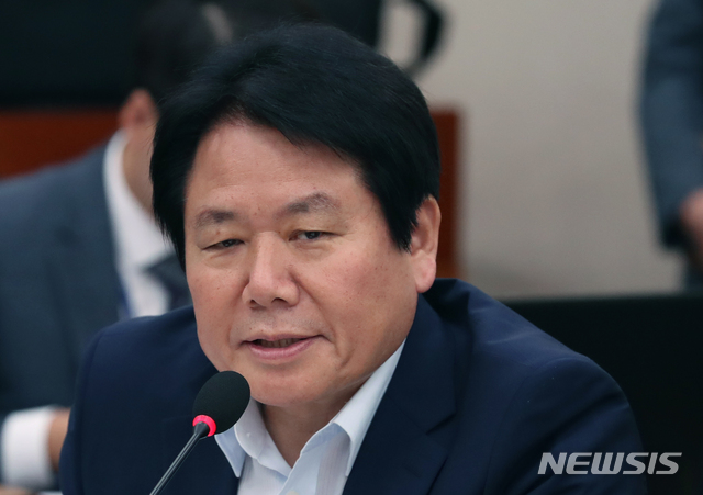 【서울=뉴시스】고승민 기자 =정양석 한국당 원내수석부대표 2018.07.24. kkssmm99@newsis.com