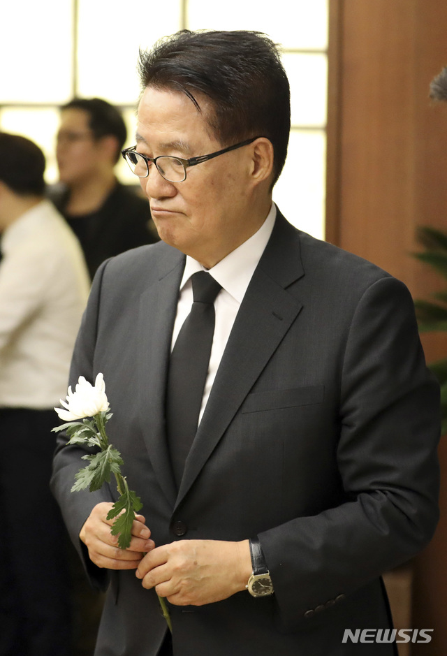 【서울=뉴시스】사진공동취재단 = 박지원 민주평화당 의원. 2018.07.24.&nbsp; photo@newsis.com