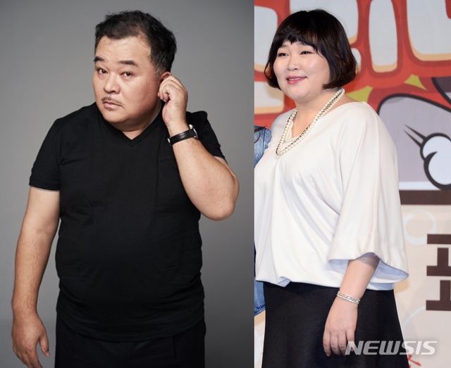 이근희(왼쪽), 고수희