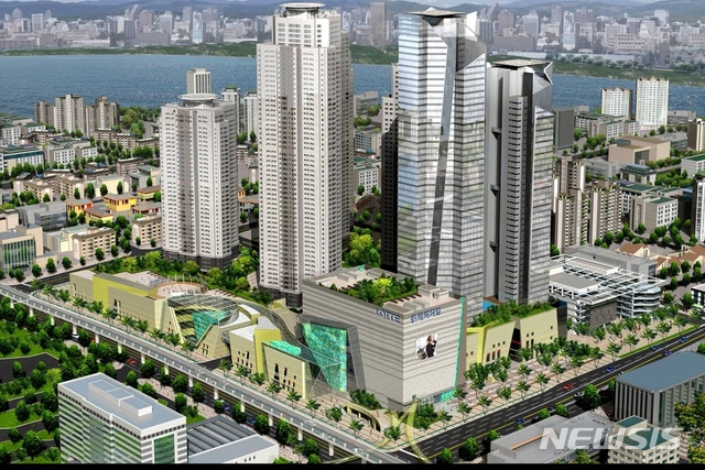 【서울=뉴시스】 스타시티 조감도 (사진=롯데백화점 제공)