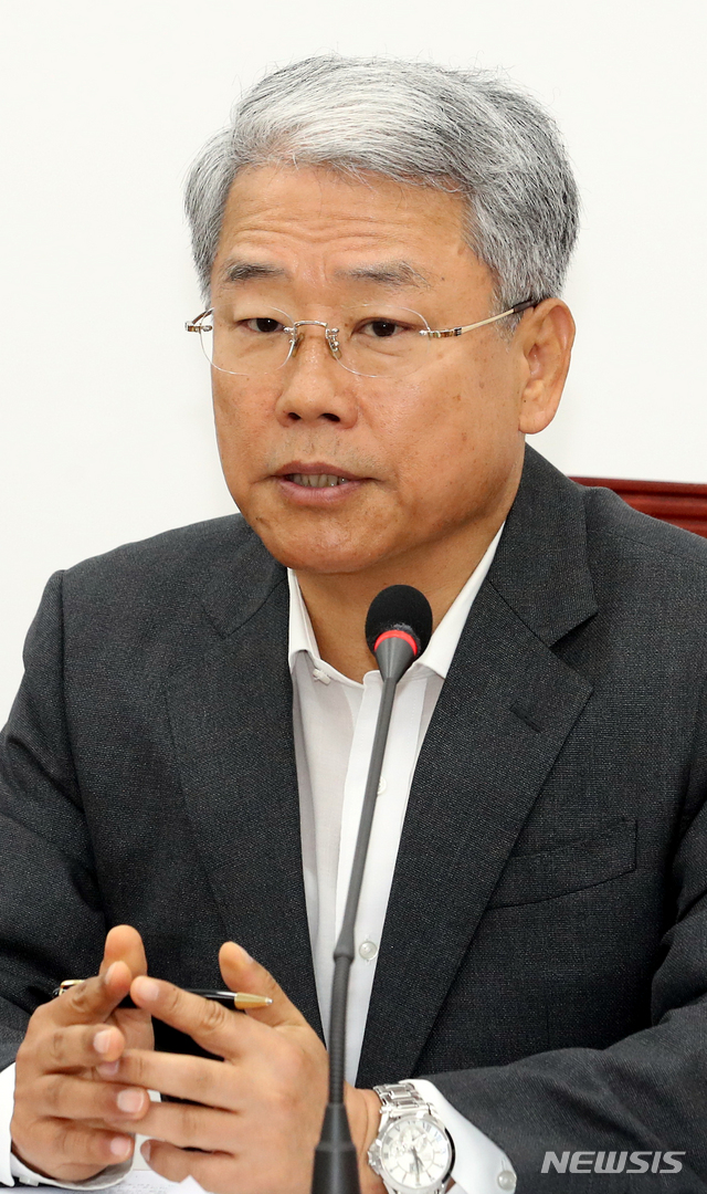 【서울=뉴시스】이종철 기자 = 김동철 바른미래당 비대위원장. 2018.08.03. jc4321@newsis.com