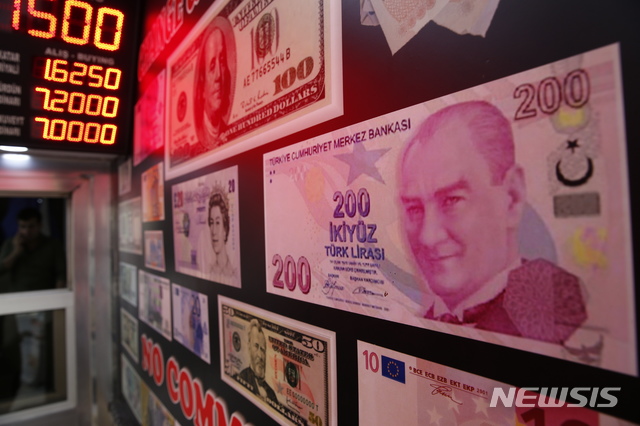 터키 중앙은행, 기준금리 4.25%P 인하