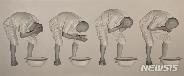 【서울=뉴시스】 이용덕, Wash Up 04243, 2011, mixed media, 80x190x12cm