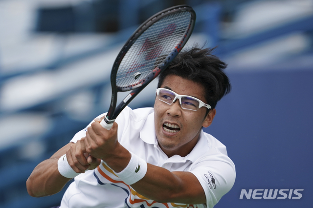 정현, 세계 12위 부스타에 패배…윈스턴 세일럼오픈 4강 좌절