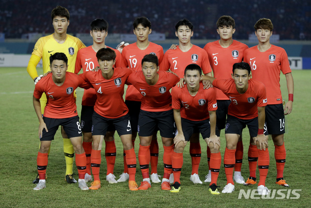 김학범 "조 1, 2위는 차이가 큰데···스스로 험로 택한 셈"