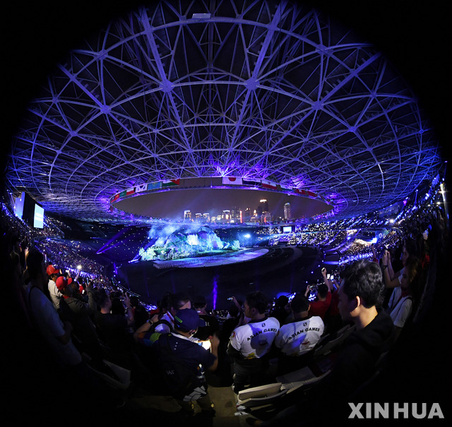 45억 아시아인 축전 개막, 자카르타·팔렘방 AG 16일간 열전