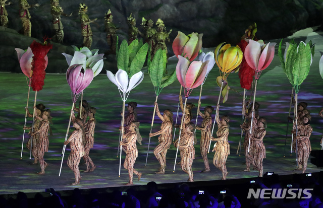 45억 아시아인 축전 개막, 자카르타·팔렘방 AG 16일간 열전