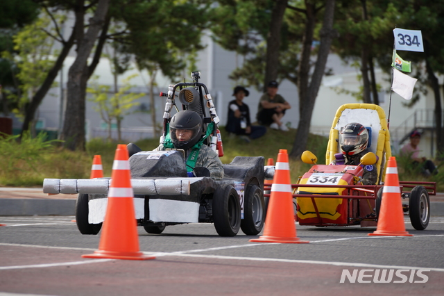 전기자동차(EV) 경기. (사진 = 한국자동차공학회 제공)