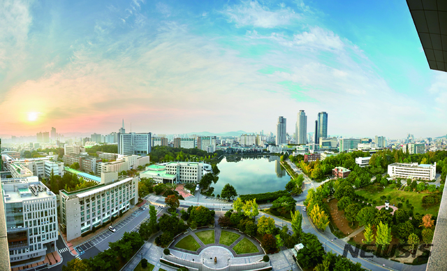 【서울=뉴시스】 건국대학교 전경 