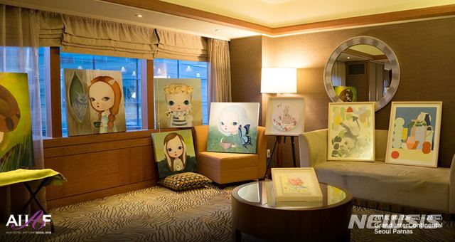 【서울=뉴시스】 AHAF(Asia Hotel Art Fair) SEOUL 2018이 8월 23일부터 26일까지 그랜드 인터컨티넨탈 서울 파르나스에서 열린다