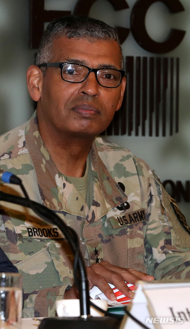【서울=뉴시스】 빈센트 브룩스 주한미군사령관. 