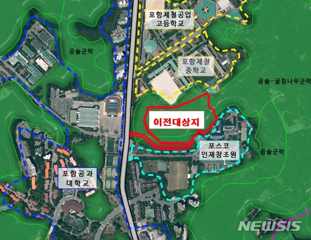 【안동=뉴시스】류상현 기자 = 경북과학고 이전지. 2018.08.27 (사진=경북교육청 제공) photo@newsis.com 
