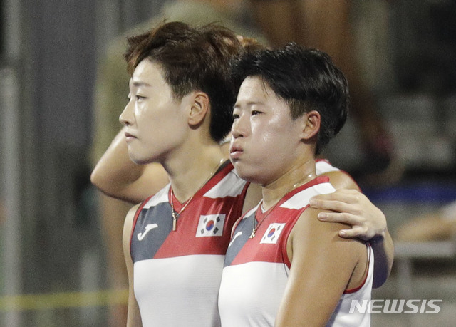 여자팀, 동메달도 불발…한국 남녀하키 40년만의 '노메달'