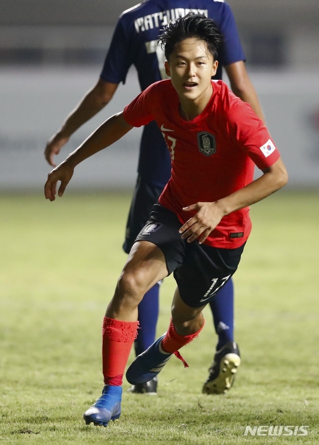 이승우 "대한민국 더 빛나게 하는 선수가 되리라 믿어요"