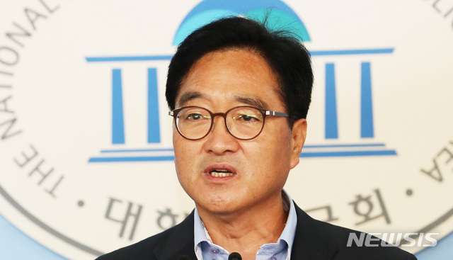 【서울=뉴시스】이종철 기자&nbsp; = 더불어민주당 우원식 의원. 2018.09.03.jc4321@newsis.com