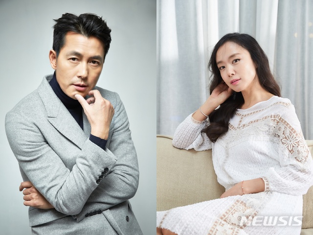 정우성(왼쪽), 전도연