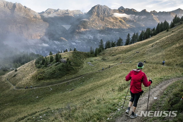 Ultra-Trail of Mont-Blanc (UTMB)(사진=AP) 