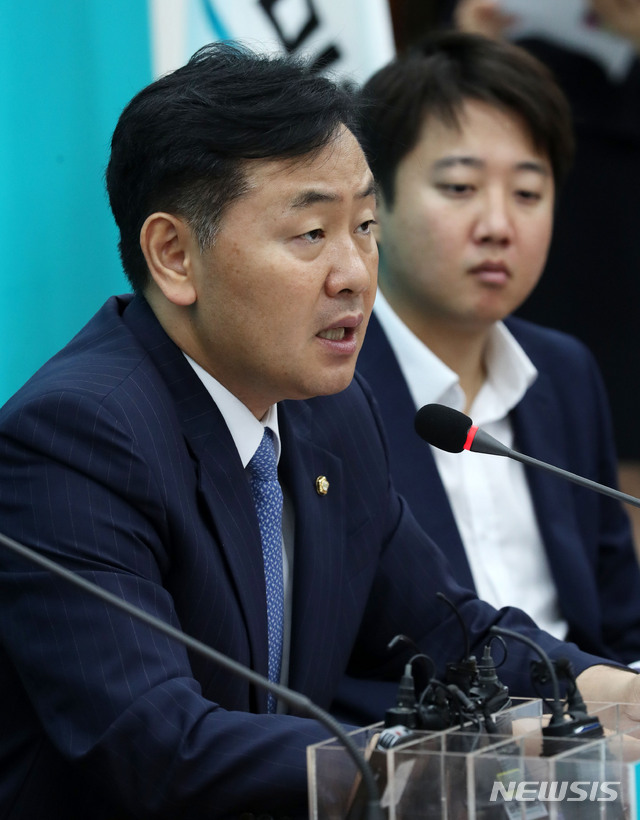 【서울=뉴시스】홍효식 기자 = 바른미래당 김관영 원내대표. 2018.09.05. yesphoto@newsis.com