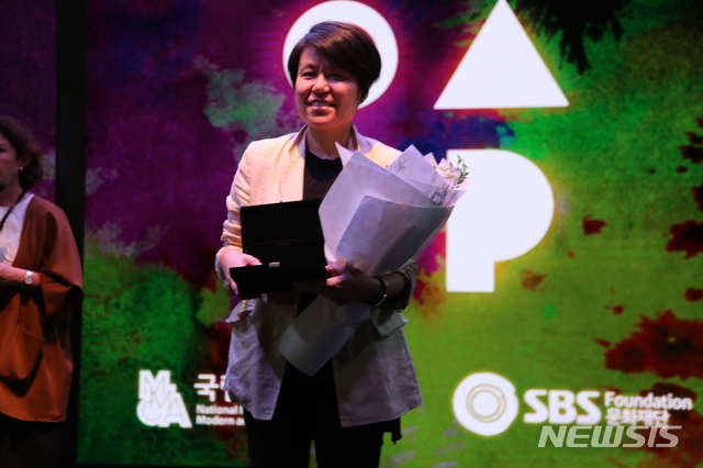 【서울=뉴시스】 국립현대미술관올해의 작가상 수상 정은영 작가 