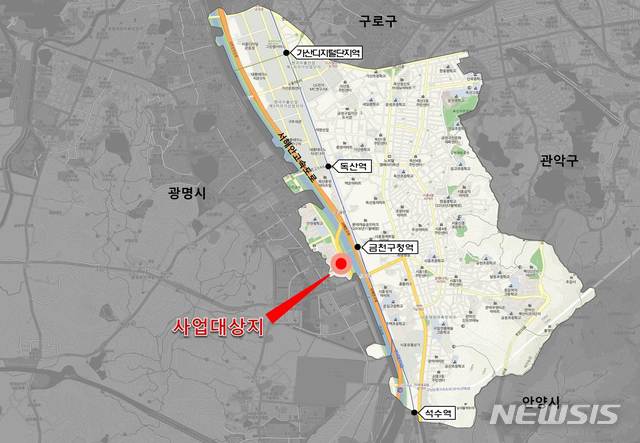 【서울=뉴시스】서울 금천구는 독산1동 금하마을이 국토교통부(국토부) 주관 '도시재생 뉴딜사업' 대상지로 선정, 국비 50억원을 확보했다고 7일 밝혔다. 2018.09.07. (사진=금천구 제공)