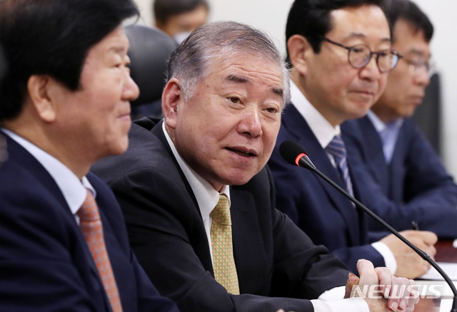 【서울=뉴시스】대통령 통일외교안보특보를 맡고 있는 문정인 연세대 교수의 모습. (사진=뉴시스DB). 2018.09.07.