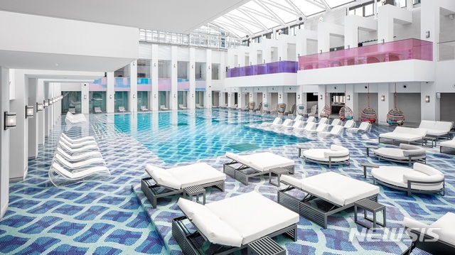 파라다이스시티 '씨메르'의 '워터 플라자'