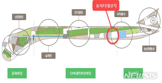  【부산=뉴시스】허상천 기자 =&nbsp; 부산시는 오는 12월 13일까지 송상현광장에서 ‘도시놀이터프로젝트’를 본격 운영한다고 14일 밝혔다. 2018.09.14. (사진 = 부산시 제공) photo@newsis.com