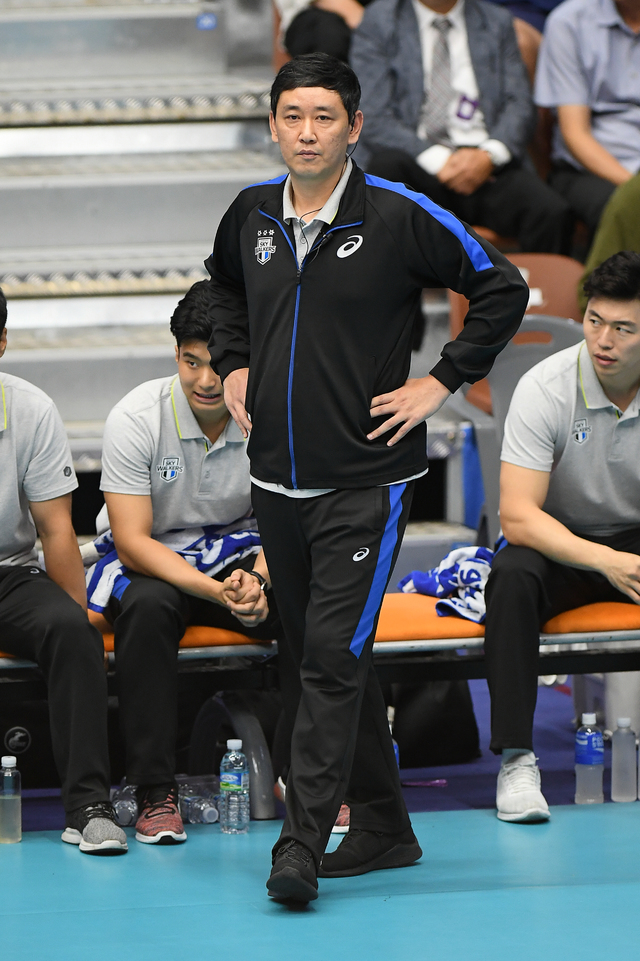 【서울=뉴시스】최태웅 감독(사진=한국배구연맹 제공)