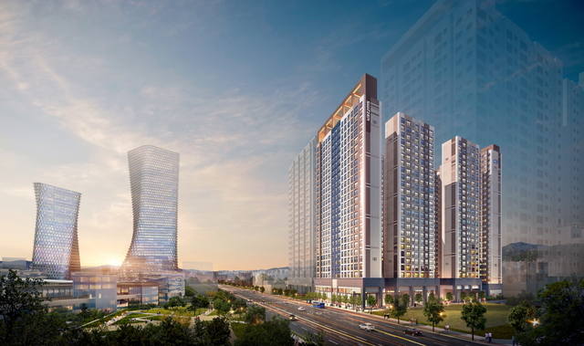 [AD]KCC건설, 주거복합단지 '안양 KCC스위첸' 이달 분양