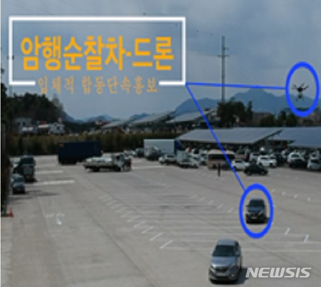 【서울=뉴시스】드론 암행단속.2018.09.18(제공=국토부)