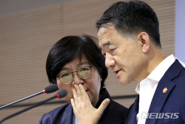 박능후 장관 "메르스 확진환자, 메르스라고 상상 못한 듯"