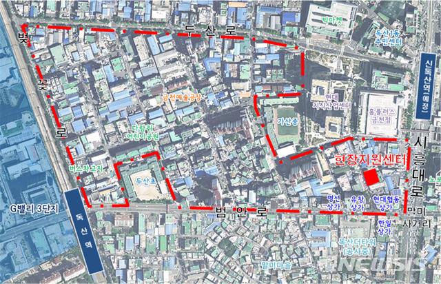 금천구 "독산동 우시장 일대 도시재생 계속 추진"