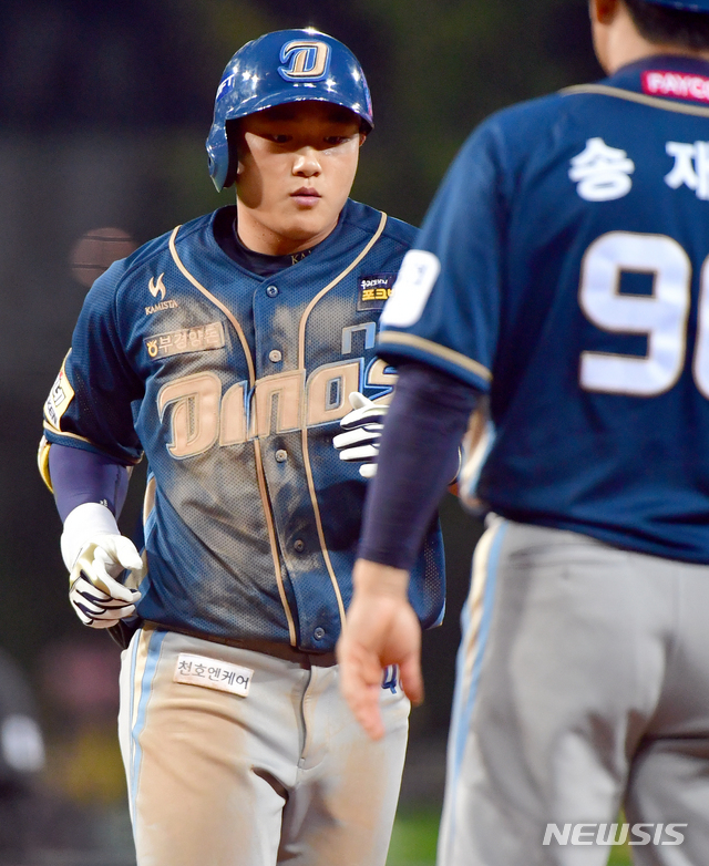 이동욱 감독 "김태진 신인왕 후보 거론, 성장했다는 뜻"