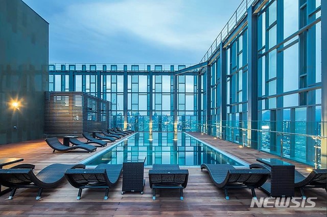 노보텔 앰배서더 서울 동대문 호텔 & 레지던스 루프톱 수영장