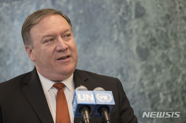 [종합] 폼페이오 "北과 특정 무기시설·시스템에 관해 대화"