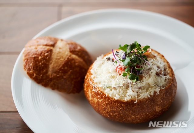 오크우드 프리미어 코엑스 센터 '오크 레스토랑'의 '빠네 파스타'