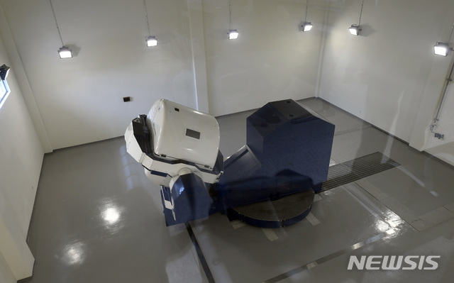 【서울=뉴시스】비행착각 등을 시뮬레이션하는 SD 훈련장비. 2018.09.26. (사진=대한민국 공군 제공) photo@newsis.com